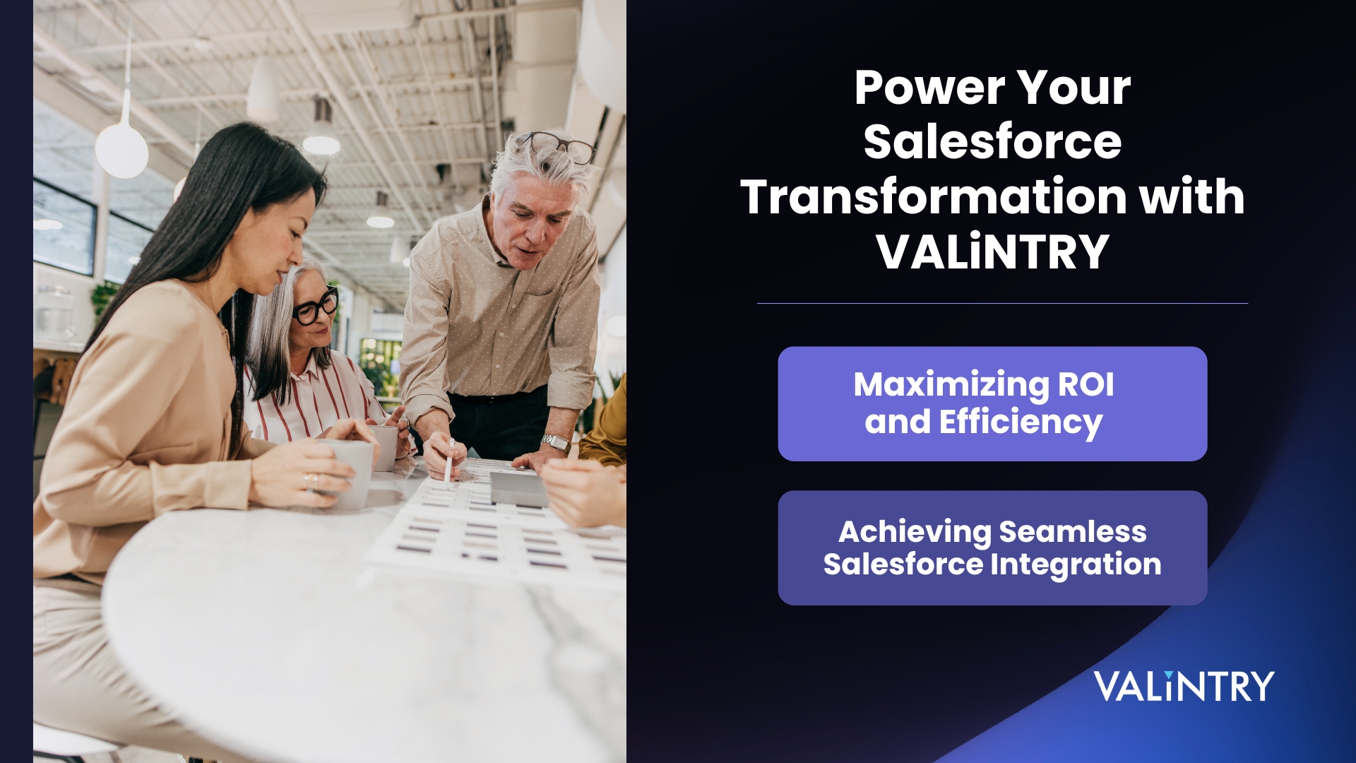 Power Your Salesforce Transformation with VALiNTRY